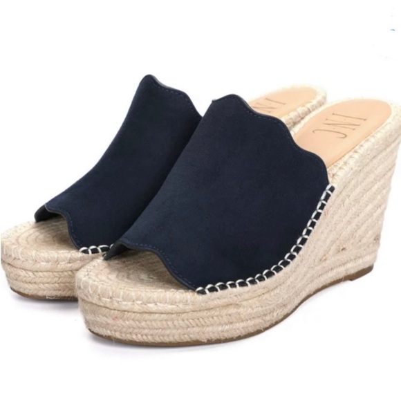 INC INTERNATIONAL CONCEPTS Women Open Toe Sandals Wedge Platform Espadrilles NIB - Picture 2 of 10